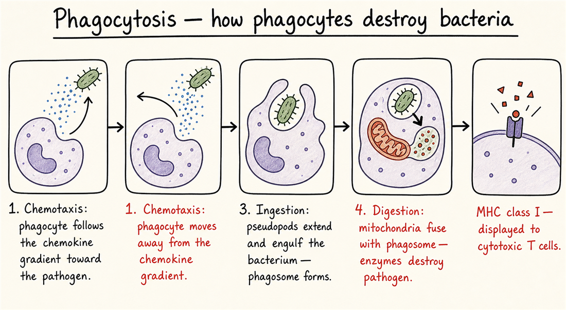 Phagocytosis diagram with errors
